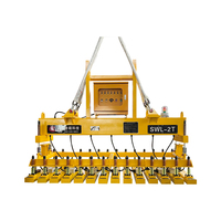 Grue électro-permanente robuste 16 kg/cm², palan sans alimentation pour plaques d'acier