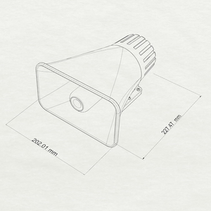 <span class=keywords><strong>Siren</strong></span> panel thép tủ an ninh báo động còi báo động điện tử với hộp kim loại - Product Image 6