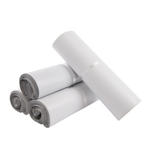 Sac express en matériau blanc neuf Besen, 12 mil, imperméable, auto-adhésif, pour la logistique de vêtements e-commerce - Product Image 2