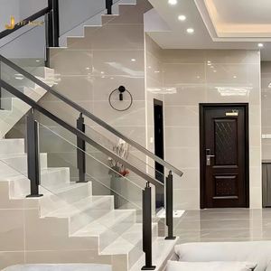 EX1027 Main courante en acier inoxydable moderne et durable pour la décoration des halls d'hôtels et d'appartements, projets d'escaliers intérieurs de luxe, garantie 3 ans - Product Image 3