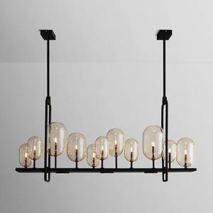 خمر الذهب الحديثة ضوء غرفة نوم <span class=keywords><strong>Pedant</strong></span> ، معدن النحاس الأجهزة المنزلية الإضاءة الثريا - Product Image 4