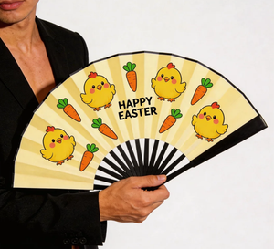 Easter Day Folding Hand <b>Fan</b> Modern Detachable New Arrival Professional <b>Handheld</b> <b>Fan</b> - Product Image 2