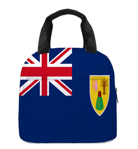 Bolsa Térmica Personalizada con la Bandera de San Vicente y las Granadinas, Bolsa de Almuerzo Aislada, Bolsa Refrigeradora Sellada, Aislamiento Térmico Portátil de Papel de Aluminio - Product Image 5