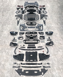 Kits de Carrocería de Último Modelo para <span class=keywords><strong>BMW</strong></span> Serie <span class=keywords><strong>X6</strong></span> 2007-2015 E71, Actualización a Estilo F96 LCI X6M, Parachoques, Capó, Guardabarros, Faros LED, Luces Traseras - Product Image 6