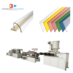 Máquina extrusora de tira de datos, Soporte de etiquetas de precio de PVC, transparente, para <span class=keywords><strong>supermercado</strong></span> - Product Image 1