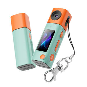 Mini appareil photo numérique portable avec porte-clés, écran de 0,96 pouces pour la lecture préliminaire, prise en charge de la lecture de cartes TF, petit appareil photo portable - Product Image 4