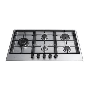 <span class=keywords><strong>SANFER</strong></span> modelo Popular de 5 quemadores de acero inoxidable incorporado de placa de cocina de Gas - Product Image 2