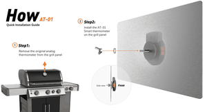 Bluetooth termómetro de carne Bluetooth inalámbrico de Cocina de Comida termómetro con función de alarma para cocinar barbacoa y parrilla - Product Image 3