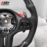Volant sport en cuir pour X4/X6 Série F/G (G38 G20) - Installation Plug-and-Play, modèle 366
