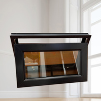 Profil de fenêtre en aluminium à rupture de pont thermique, bien isolé phoniquement, sur mesure pour fabricant de fenêtres, pour maison et bureau