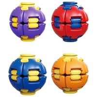 Agent de Gros Direct Usine : Gyroscope LED Multicolore Transparent Rotatif, Jouet pour Enfants, Idéal pour Jeu en Intérieur et Fêtes d'Anniversaire (Lot Mystère)
