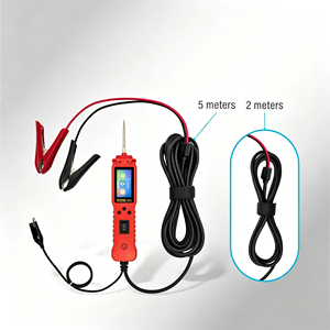 Testeur <span class=keywords><strong>de</strong></span> circuit automobile P200 électrique pour la continuité, la tension, la lampe, la lumière, analyseur <span class=keywords><strong>de</strong></span> tension <span class=keywords><strong>de</strong></span> ligne intelligent 2M - Product Image 3