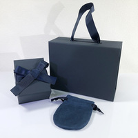 Boîte cadeau de luxe personnalisée pour bagues, bracelets, colliers, boucles d'oreilles, boîtes à bijoux en carton rigide réutilisables, gaufrage, matériaux recyclés