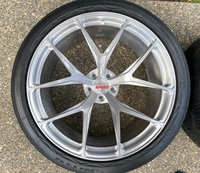 Jantes forgées 18 19 20 21 22 pouces 5x112 5x114.3 style RZ21, jantes forgées adaptées à Tesla Model 3 Model Y BMW G80 M3 M4 Audi RS6