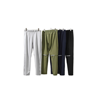 Pantalon décontracté d'été pour homme, taille haute, fermeture éclair, en nylon froissé, résistant aux déchirures, séchage rapide, respirant