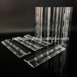 Bisagra de Acrílico Transparente, Bisagra de Plástico Transparente para Gabinete, Joyero, Puerta de Vidrio, Herrajes para Muebles - Product Image 4