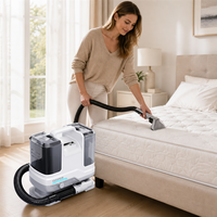 Nettoyeur Vapeur Électrique pour Canapé, Matelas, Tapis, Rideaux et Tissus – Machine de Nettoyage à Vapeur 120°C, 3 Modes, Aspiration 16 kPa – OEM ODM Personnalisé US