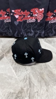 Gorra de Béisbol de 5 Paneles con Visera Curva, Estilo Nuevo, Personalizada, de Gamuza y Algodón, Gorras Deportivas B CROSS, Sombreros Barbas Originales con Logotipo de Diamantes de Imitación