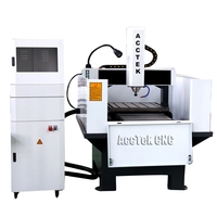 Haute précision Mini CNC 4040 6060 6090 bureau graveur fraiseuse contrôle Syntec Richauto pour métal aluminium cuivre laiton