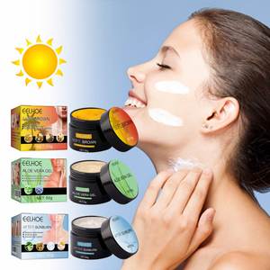 EELHOE Gel auto-bronzant doux brun chaud, auto-bronzant rapide pour le corps et le visage, crème bronzante, fond de teint, gel réparateur après-<span class=keywords><strong>soleil</strong></span> à l'aloe vera - Product Image 2