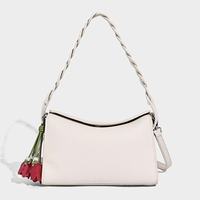 Sac d'été tendance pour femme 2026, nouveau style, sac à bandoulière avec poignée torsadée, résistant à l'eau, portable, décontracté, doublure en polyester