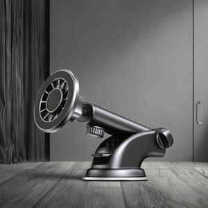 Support de téléphone magnétique puissant N52 compatible avec les modèles 16 15 14 Pro, rotation flexible à 360 degrés, tableau de bord et bureau, ABS portable - Product Image 3