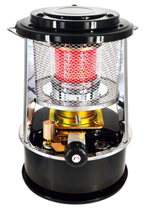 Poêle à kérosène à convection Toyostove économique avec mèches en fibre de verre, allumage manuel, cheminée métallique et fonction d'éclairage - Product Image 4