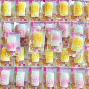 Butter Bear Mini Squishy Realista de Panecillo al Vapor de Levantamiento Lento, Juguete Antiestrés para Apretar, Squishy de Azúcar Transfronterizo - Product Image 4
