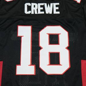<span class=keywords><strong>Adam</strong></span> Sandler Mean Machine para hombre The Longest Yard Paul Crewe <span class=keywords><strong>Black</strong></span> 18 Movie Football Jerseys Tamaño - Product Image 5
