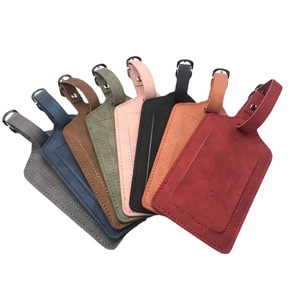 ป้ายติดกระเป๋าเดินทางหนัง PU แบบกำหนดเองได้ พร้อมลายตัวอักษร ล้างทำความสะอาดได้ เป็นมิตรกับสิ่งแวดล้อม เหมาะสำหรับเป็นของขวัญ - Product Image 6