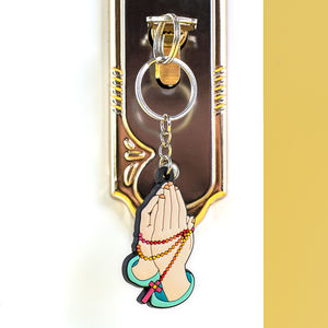 Llaveros de Goma de Jesús al por Mayor, Novedad, Dibujos Animados, Duraderos, Estilo Único, Múltiples Temas, Regalos, Llaveros de PVC 2D - Product Image 4