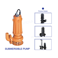 Pompes à eaux usées portables de haute qualité Pompe à lisier de dragage de sable submersible Liste de prix Pompe submersible pour eaux usées Prix