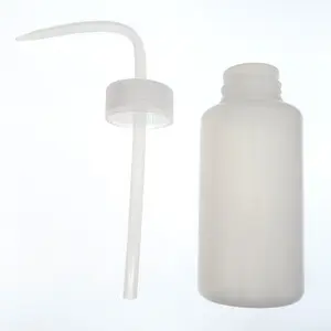 Plastic Schoonmakende Wasfles Voor Laboratoriumgebruik 250Ml/500Ml/1000Ml