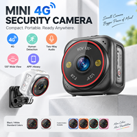 Caméra de poche multifonctionnelle Wistino 3MP 4G, batterie 1500 mAh, caméra portable magnétique pour vlog, AOV, enregistrement 24/7