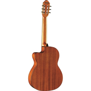 GUITARRAS EKO-VIBRA 150 CW EQ NATURAL, guitarra clásica cortada electrificada HQ, sistema EKO G03, tapa de abeto, parte posterior de caoba - Product Image 4