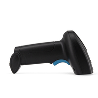 Lecteur de codes-barres laser à détection automatique, pistolet scanner portable USB 1D 2D QR Code sans fil, scanner de codes-barres portable