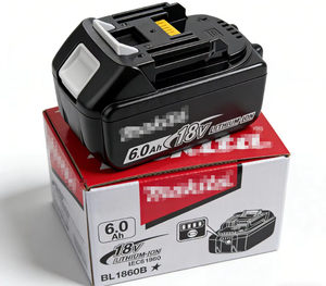 Batterie lithium 18V 6.0Ah <span class=keywords><strong>BL1860B</strong></span> pour visseuse à chocs, meuleuse d'angle, perceuse à percussion de la série LXT - Outil électrique sans fil avec 1500 cycles - Product Image 5