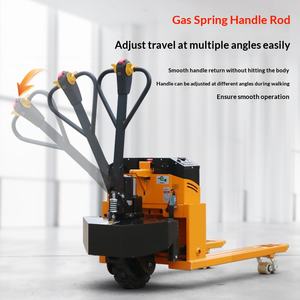 Forklift Listrik Earth Cattle 2 Ton Kecil Bertenaga Baterai Lithium 48V Tiang Hidrolik Manual Truk Hidrolik - Product Image 2