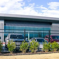Panneaux de clôture de sécurité en acier galvanisé pour la vente en gros, avec cadre industriel et design à pointe, anti-rongeurs, étanches, pour clôtures de jardin