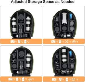 Free Sample Camera Backpack Premium, Durable, Stylish, and Spacious Photography Gear <b>Storage</b> for Professionals and Enthusiasts - Product Image 3