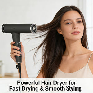 Secador de Pelo Eléctrico Profesional Desmontable y Plegable de Alta Velocidad, Viento Fuerte de Alta Eficiencia, Secado Rápido, Iónico, Aire Caliente, para Hotel - Product Image 3
