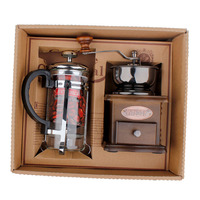 Ensembles de café et thé de style arabe, en acier inoxydable, 2 pièces, vente directe depuis l'usine