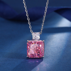 Nouveauté 2026 : Parure de bijoux pour femme en argent 925 et zircon, motif fleur de glace, plaqué rhodium rose princesse, boucles d'oreilles et colliers, idéal pour un cadeau - Product Image 2