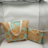 Sac fourre-tout à fermeture éclair HOLOHOLO Aloha Hawaii Hibiscus Flower Beach Style, approuvé pour les bagages à main, en papier Tyvek Dupont, avec deux poches Tyvek sur les côtés