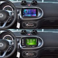 Autoradio multimédia Android 15 Carplay Auto pour Mercedes Smart 453 Fortwo 2014 2015 2016 2017 2018 2019 2020, autoradio Android 4G