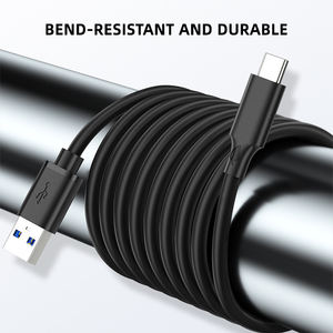 Cable USB Tipo <span class=keywords><strong>C</strong></span>, Cable Cargador de Teléfono, Cable de Carga Rápida de 3A y 60W para Cargadores de Teléfonos Móviles - Product Image 3