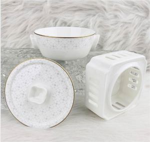 Service de vaisselle en porcelaine OEM ODM, logo personnalisé, vaisselle en céramique pour hôtel, café, banquet, projets. - Product Image 5