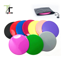 TTSPORTS Disques de glisse triangulaires pour exercices abdominaux et entraînement complet du corps – Disques de fitness pour gym, yoga, Pilates