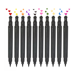 Private Label Double Head impermeabile <span class=keywords><strong>Eyeliner</strong></span> timbro <span class=keywords><strong>a</strong></span> <span class=keywords><strong>lunga</strong></span> durata timbro liquido penna per <span class=keywords><strong>Eyeliner</strong></span> colorato - Product Image 4