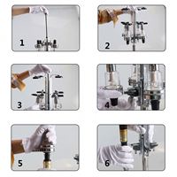 Distributeur de boissons alcoolisées 3 bouteilles/distributeur de boissons/distributeur de vin à 3 supports rotatifs Chine